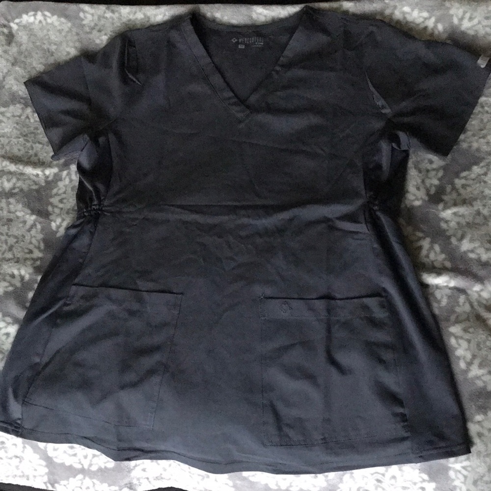 Medcouture maternity scrub top